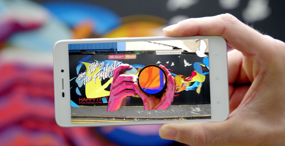 AliExpress AR Graffiti