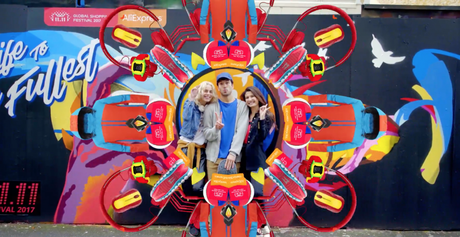 AliExpress AR Graffiti