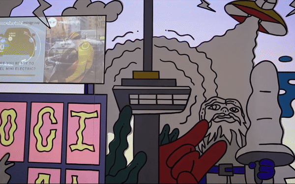 Mini Electric ElectriCity Mural