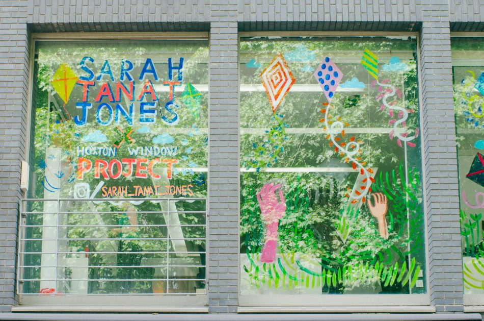 Hoxton Window Project Sarah Tanat-Jones