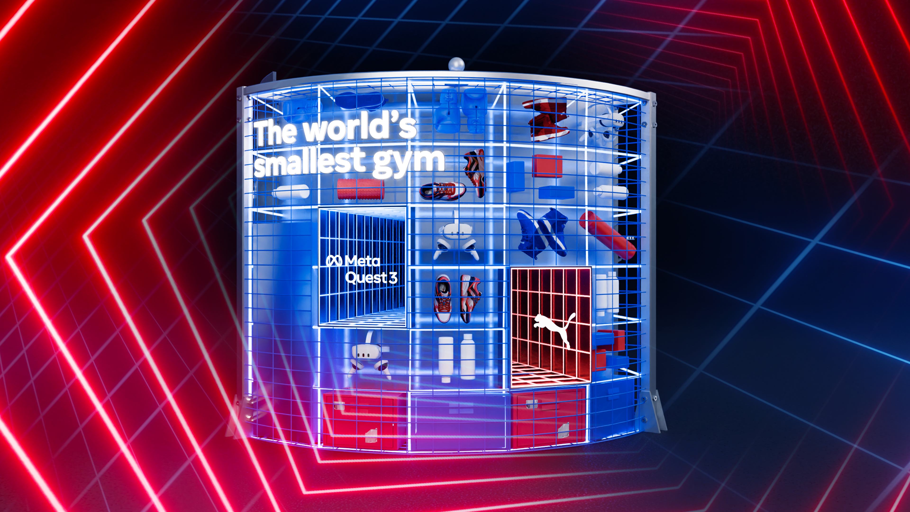 Meta x Puma World’s Smallest Gym