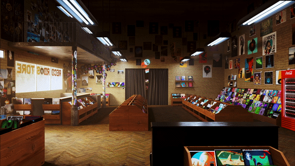 Coke Studio Record Store