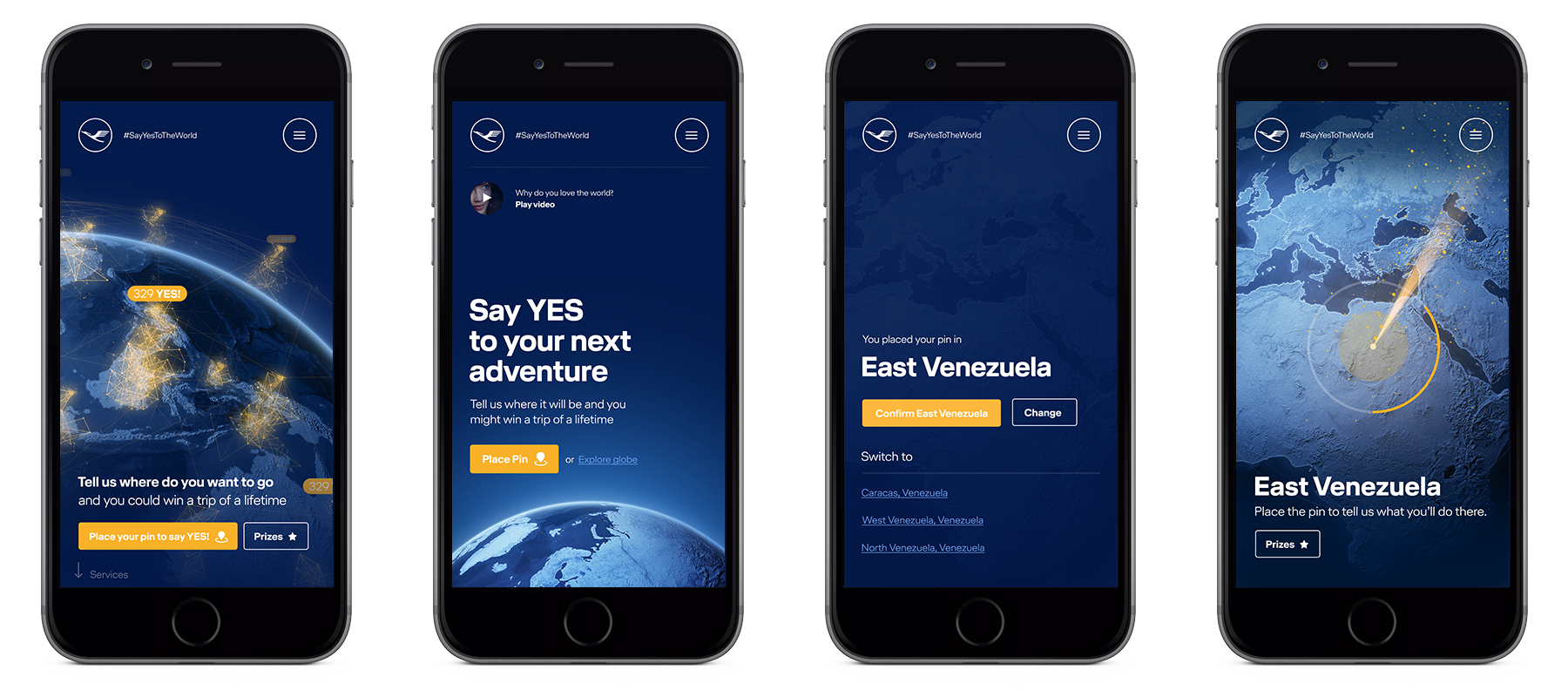 Lufthansa #SayYesToTheWorld